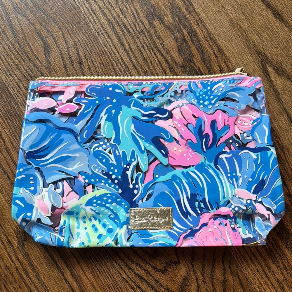 Lilly Pulitzer Colorful Cosmetic Bag